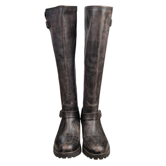 Freebird By Steven Women’s Battle Brown Lug Sole Tall Boot Size US 9 - Picture 7 of 13